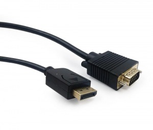 Obrzok Gembird cable Displayport (M) - > VGA (M) 1.8m - CCP-DPM-VGAM-6
