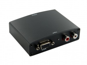 Obrzok tovaru 4World Pevodnk VGA + R / L Audio na HDMI - 06922