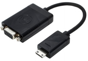 Obrzok Dell redukce Mini HDMI (M) na VGA (F) - 470-13566