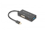 Obrzok produktu ASSMANN Mini DisplayPort 1in3 HDMI,  DVI and VGA converter cable