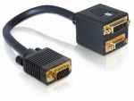 Obrzok produktu Delock redukcia, VGA na VGA + DVI-I