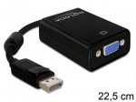 Obrzok produktu Delock adaptr, DisplayPort na VGA 15pin, 0,1m