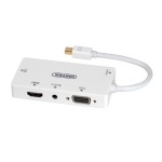 Obrzok produktu Unitek Y-6354 adaptr miniDisplayPort - HDMI / DVI / VGA / Audio