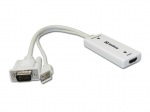 Obrzok produktu Sandberg konvertor VGA + Audio > HDMI,  biely