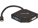 Obrzok produktu Sandberg Adapter MiniDP > HDMI+DVI+VGA