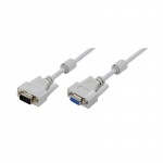 Obrzok produktu LOGILINK - Cable VGA Extension with Ferrite Cores,  grey,  1.80 Meter