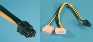 Obrázok redukcia, 6pin konektora pre PCI-E VGA karty (zo zdroja) - SKREDUKCIAPCIE