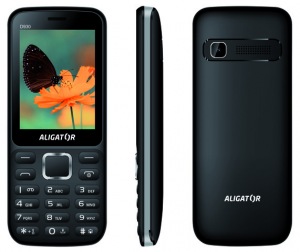 Obrzok ALIGATOR D930 Dual sim erno-stbrn - AD930BS