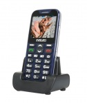 Obrzok produktu EVOLVEO EasyPhone XD,  mobiln telefon pro seniory s nabjecm stojnkem (modr barva)