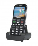 Obrzok produktu EVOLVEO EasyPhone XD,  mobiln telefon pro seniory s nabjecm stojnkem (ern barva)