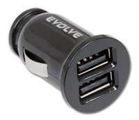 Obrzok EVOLVEO MX110 - univerzln mini Dual USB nabjeka do auta 3.1 A - MX110