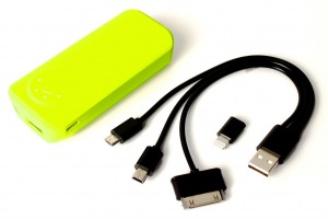 Obrzok PowerNeed, Power Bank 5600 mAh, zelen - E5600G