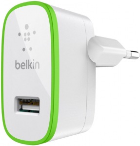 Obrzok tovaru Belkin USB 230V nabjaka, 1xUSB , 2.4A biela - F8J040vfWHT
