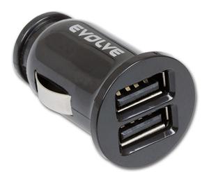 Obrzok EVOLVE MX110 - univerzln mini Dual USB nabjeka do auta 3.1 A - MX110