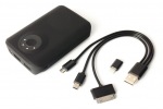 Obrzok produktu PowerNeed Power Bank 8400mAh, 2x USB, pre tablety, telefny, ierny