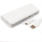 Obrzok produktu PowerNeed Power Bank 13000mAh, USB, 2.1A 5V, Li-Ion batrie, biely