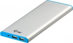 Obrzok produktu i-Tec Metal extern batria / nabjaka, 8000mAh, 3v1 kbel, kovov