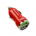 Obrzok produktu VAKOSS Automobilov nabjaka 2 xUSB, 2.1A, DC 12-24V, erven