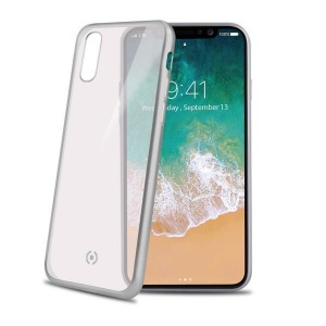 Obrzok CELLY iPhone X Silver LASERMATT900SV - LASERMATT900SV