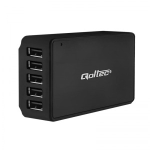 Obrzok Qoltec 5-Port USB nabjaka | 5 x USB | max 8A - 