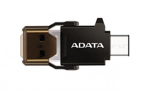 Obrzok ADATA adapter USB typ C na OTG (teka) - ACMR3PL-OTG-RBK