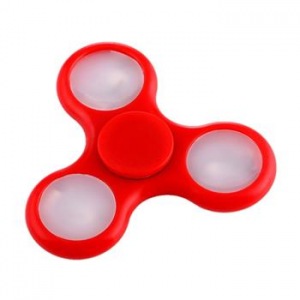 Obrzok Spinner Fidget LED Light Red - 8595642263873