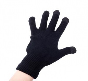 Obrzok Natec, rukavice na dotykov displej, ierne - NDR-0521