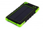 Obrzok produktu PowerNeed Sunen Power Bank so solrnym panelom 1W,  8000mAh,  zelen