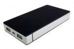 Obrzok produktu PowerNeed Sunen Prenosn nabjaka 10000mAh,  2x USB; tablet,  smartphone; ierna