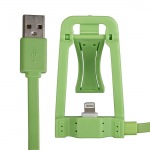 Obrzok produktu GT kbel USB s dokovacou stanicou pre iPhone 6s / 6 / 5s / 5,  iPad Air,  zelen