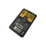 Obrzok produktu Techly Set,  adaptr karty SIM,  nano-SIM Micro-SIM + taka MicroSD + kik