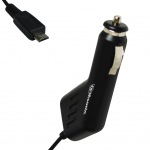 Obrzok produktu MSONIC Automobilov nabjaka micro USB,  1A,  DC 12-24V MY3245UK ierna