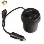 Obrzok produktu Whitenergy Univerzlna automobilov nabjaka 12-24V s 2xUSB x2 CS 5V / 3.1A