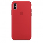 Obrzok produktu Apple iPhone X Silicone Case (PRODUCT) RED