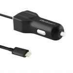 Obrzok produktu Qoltec Car charger | 12V-24V | 5V / 3.4A | USB + USB typC
