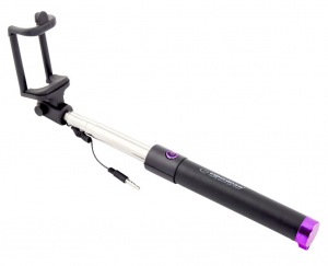 Obrzok Esperanza EMM120KR WIRED SELFIE STICK teleskopick monopod pre fotenie selfie - EMM120KR_-_5901299936979