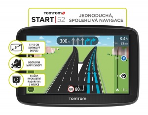 Obrzok TomTom START 52 Regional CEE - 1AA5.030.00