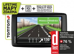 Obrzok TomTom START 25 Europe LIFETIME mapy - 1EN5.002.18