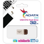 Obrzok produktu 32 GB . USB 3.1 kl . ADATA DashDrive Choice UC360,  zlat (USB,  micro USB ) 