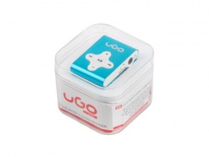 Obrzok UGO MP3 player UMP-1021 (Micro SD) Blue - UMP-1021