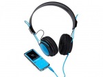Obrzok produktu Intenso MP4 player 8GB Video Scooter LCD 1, 8   Blue + Headphones