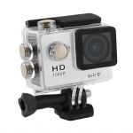 Obrzok produktu 2.0   Waterproof Sports Camera Full HD Qoltec for helmet / bike | Wi-Fi | silver