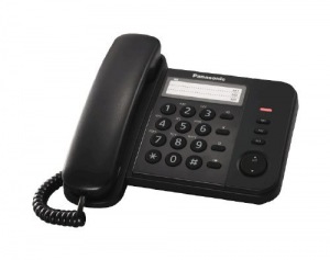 Obrzok Panasonic KX-TS520FXBjednolinkovy telefon - ierny - KX-TS520FXB