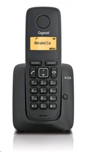 Obrzok Gigaset DECT A120 Black - S30852-H2401-R601