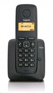 Obrzok Gigaset DECT A120 Black - S30852-H2401-R601