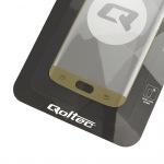 Obrzok produktu Qoltec tvrden ochrann sklo premium pre smartphony Sam.S7 edge|full cover|gold