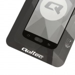 Obrzok produktu Qoltec tvrden ochrann sklo premium pre smartphony Sam.S7edge|full cover|ierna