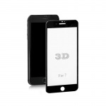 Obrzok produktu Qoltec tvrden ochrann sklo premium pre smartphony iPhone 7 | ierna | 3D