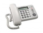 Obrázok produktu Panasonic KX-TS560FXW jednolinkovy telefon  /  biely