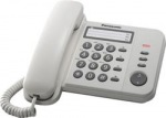 Obrzok produktu Panasonic KX-TS520FXW jednolinkovy telefon  /  biely